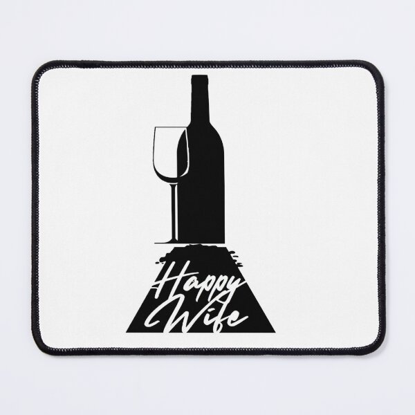 Item preview, Happy Wife Happy Life designed and sold by StikEmUp Stickers .