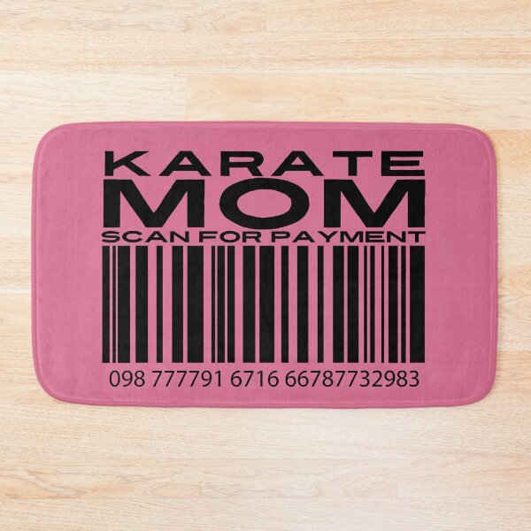 Item preview, Karate Mom Scan For Payment | Karate Mom | Karateka (White Lettering Available) designed and sold by Wavecrest Wearables.