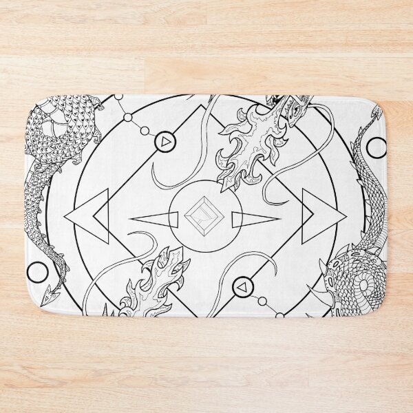 Item preview, Geometric Dragon Brothers designed and sold by DragonBuddie.