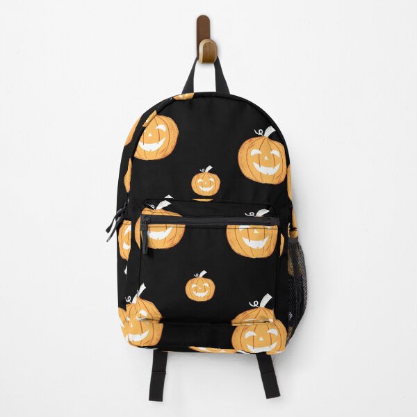 Item preview, Set of smile face Halloween elements on black background designed and sold by Giree07.