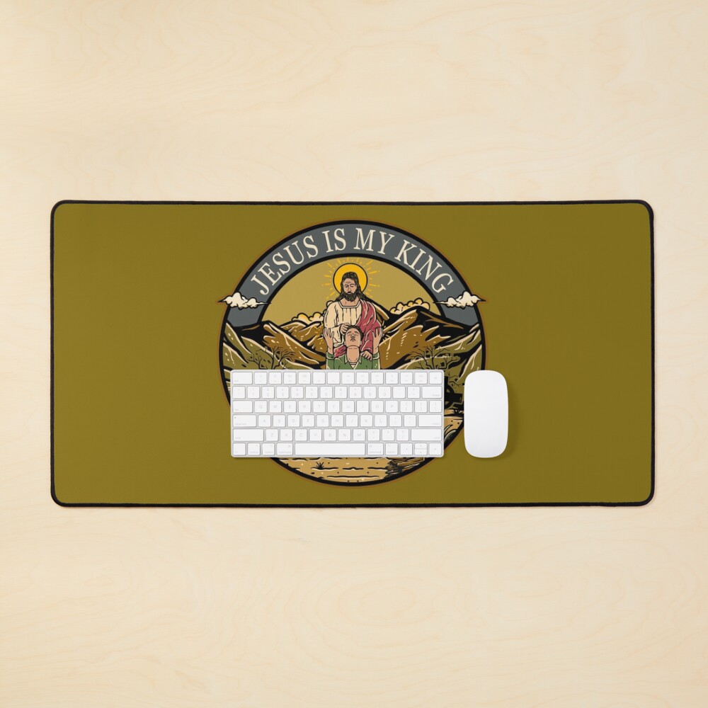 Item preview, Desk Mat designed and sold by ChristlikeMerch.