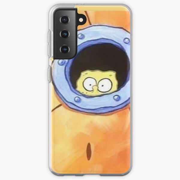 Spongebob at the Window Samsung Galaxy Soft Case