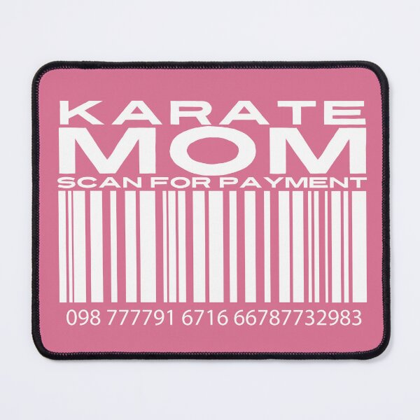 Item preview, Karate Mom Scan For Payment | Karate Mom | Karateka (Black Lettering Available) designed and sold by Wavecrest Wearables.