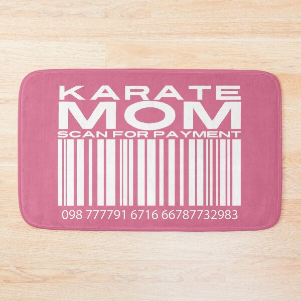 Item preview, Karate Mom Scan For Payment | Karate Mom | Karateka (Black Lettering Available) designed and sold by Wavecrest Wearables.