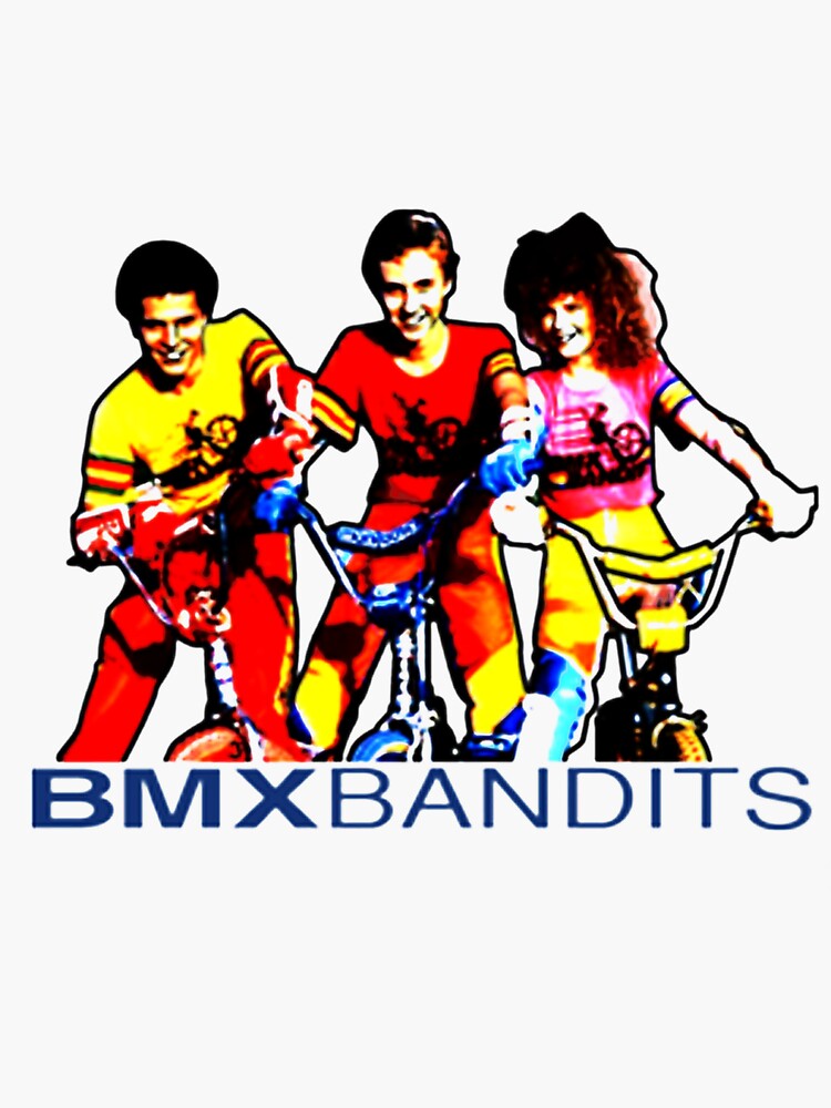 "bmx bandits family " Sticker for Sale by rahmatillah Redbubble