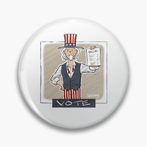 Item preview, Uncle Sam 22 Vote designed and sold by Mike Lindsay.