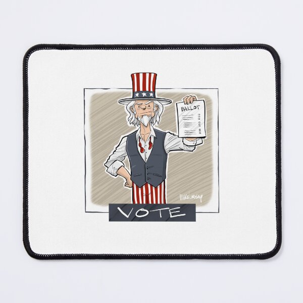 Item preview, Uncle Sam 22 Vote designed and sold by Mike Lindsay.