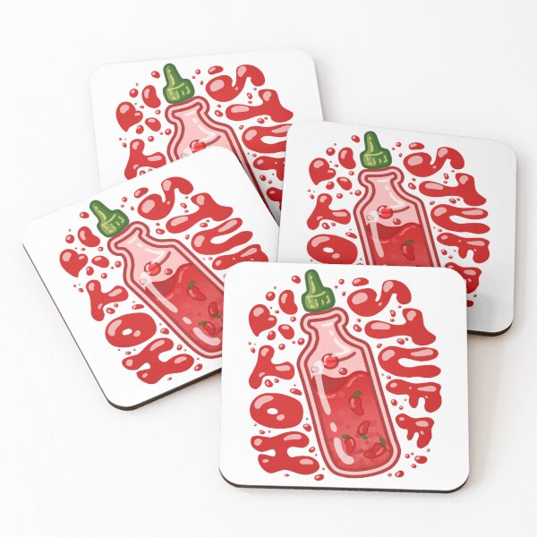 Item preview, Hot Stuff - Cute Sauce Bubble   designed and sold by MatchaMilkCo.