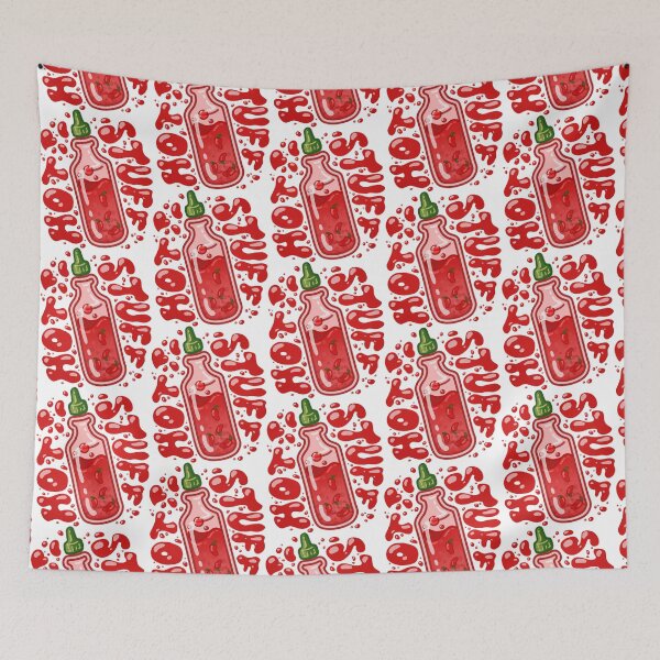Item preview, Hot Stuff - Cute Sauce Bubble   designed and sold by MatchaMilkCo.