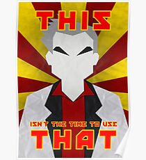 Pokemon - Professor Oak: "This isn't the time to use that!" Poster