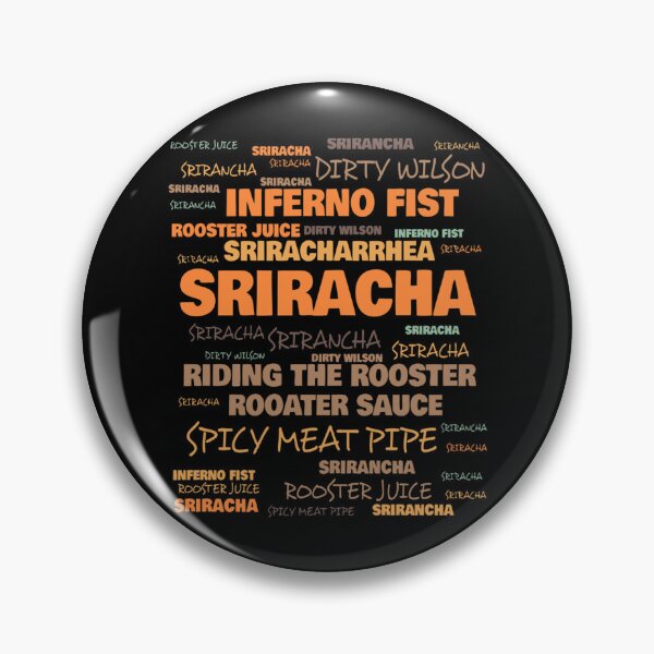Item preview, Sriracha Terminology - Commonly Used Sriracha Terms    designed and sold by MatchaMilkCo.
