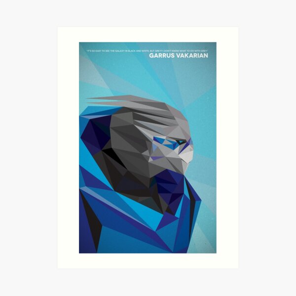 Garrus Vakarian Art Print
