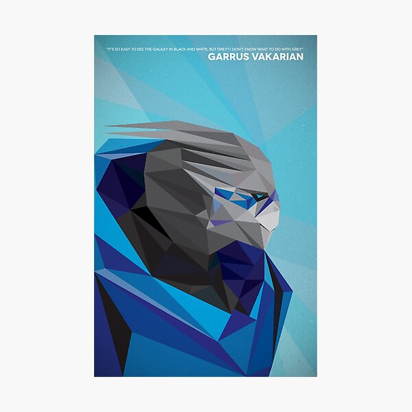 Garrus Vakarian Photographic Print