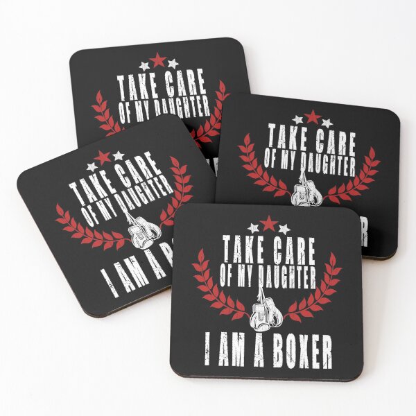 Item preview, Take Care Of My Daughter, I am a Boxer designed and sold by SmartStyle.