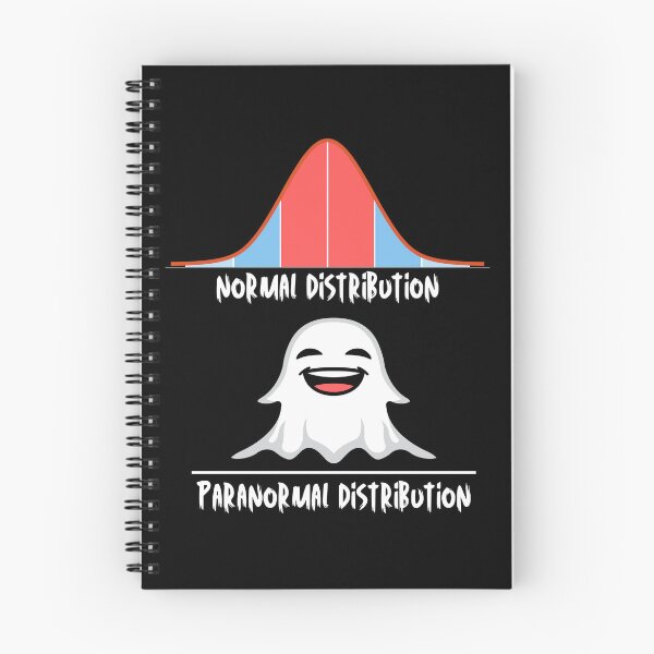 Aperçu de l'œuvre Distributions normales vs distributions paranormales chemise cadeaux et plus créée et vendue par malek24.