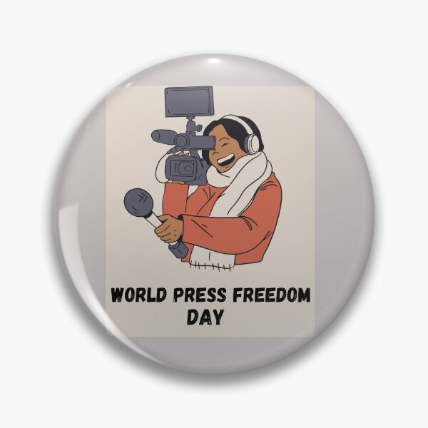 Item preview, world press freedom day designed and sold by Shehzadi Sana.