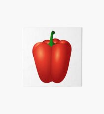 Red bell pepper Art Board