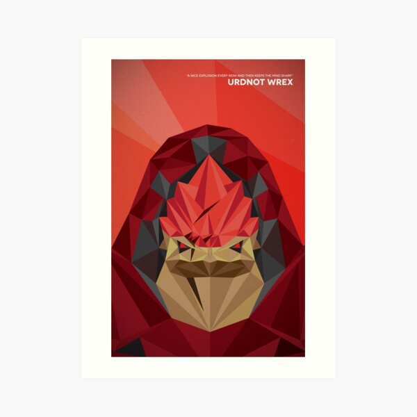 Urdnot Wrex Art Print