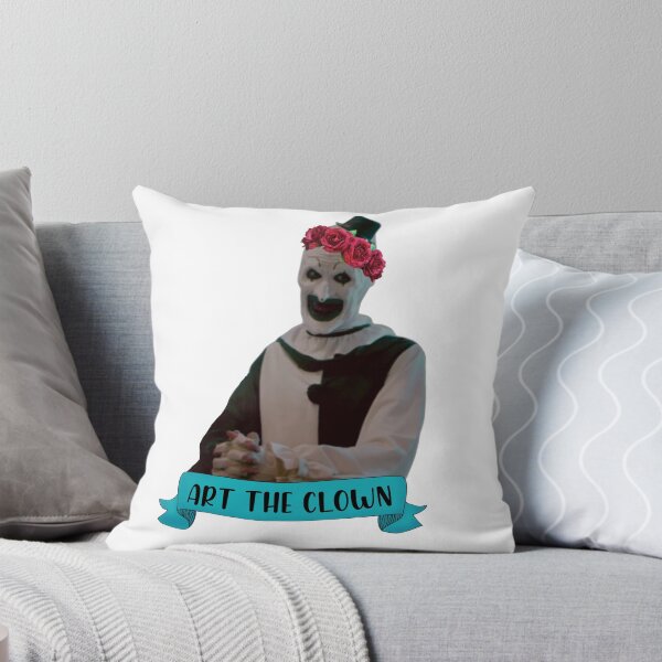 Item preview, Art the clown wearing a flower crown designed and sold by froggyleggs.