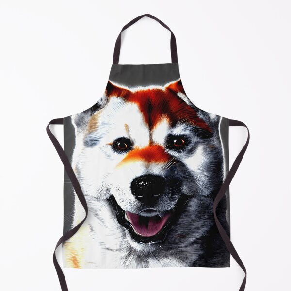 Aperçu de l'œuvre Portrait de Shiba Inu - peinture d'art de chien #20 créée et vendue par supeart.