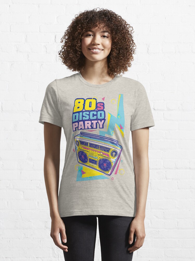 80s Band T Shirts Disco Party Essential T Shirt for Sale by graphic genie Redbubble