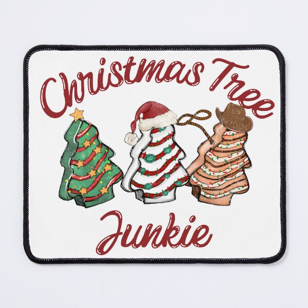 Item preview, Funny Christmas Tree Junkie 2024 designed and sold by LadyRebelFL.