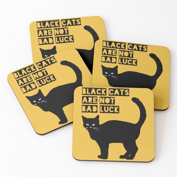 Item preview, Black Cats Are Not Bad Luck designed and sold by johnnyp1975.