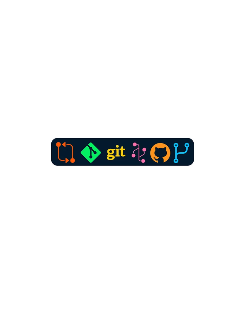 Thumbnail 4 of 4, iPhone Case, git github source control sticker designed and sold by developerfriday.