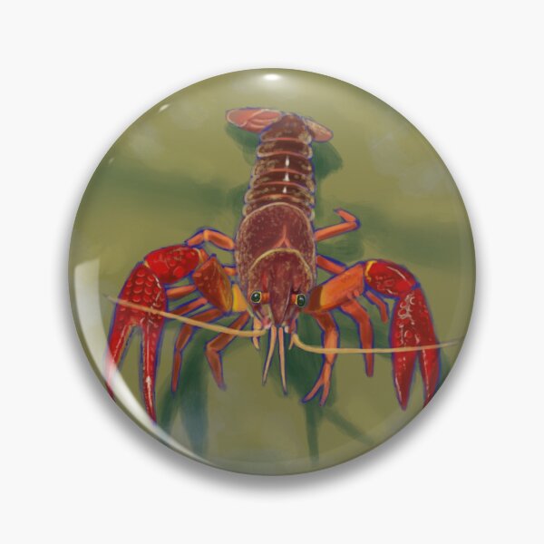 Item preview, crayfish in water designed and sold by ArtsyYuffles.