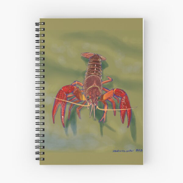 Item preview, crayfish in water designed and sold by ArtsyYuffles.