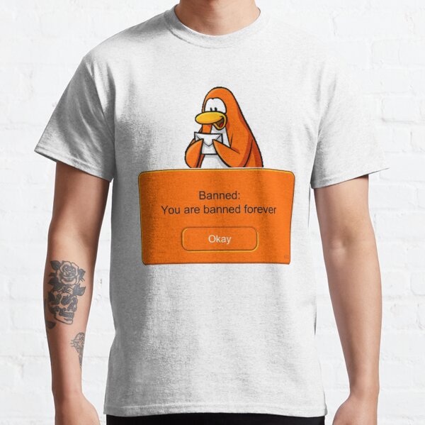 Club Penguin T Shirts Redbubble - roblox and club penguin