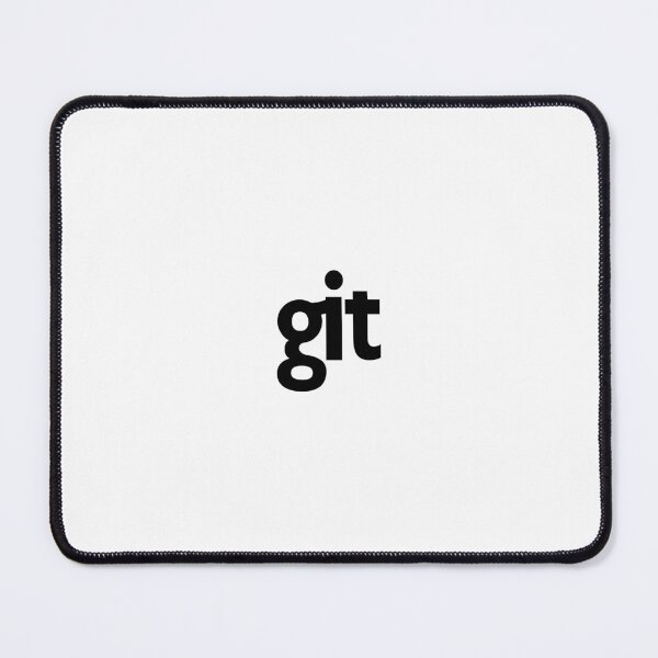 Item preview, git black logo sticker designed and sold by developerfriday.