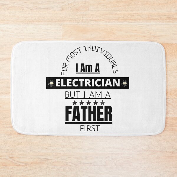 Item preview, I Am Electrician But Father First designed and sold by Quirky Dez.