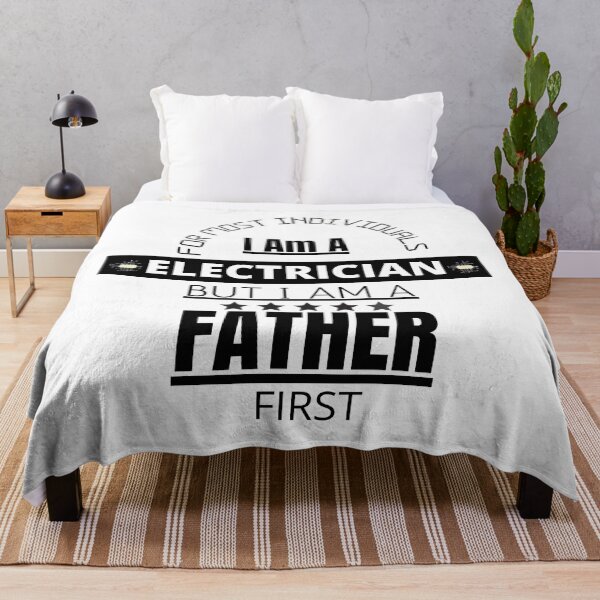 Item preview, I Am Electrician But Father First designed and sold by Quirky Dez.