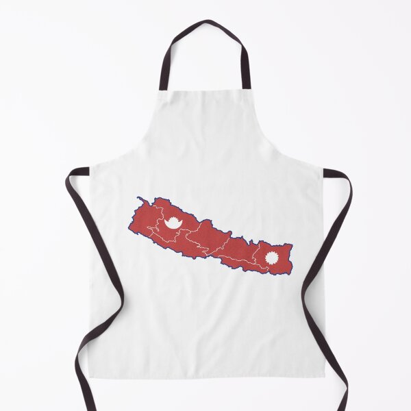 Item preview, Nepal Map with Provinces designed and sold by Hishi Designs.