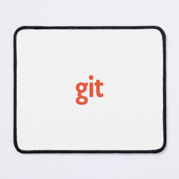 Item preview, git red logo sticker designed and sold by developerfriday.