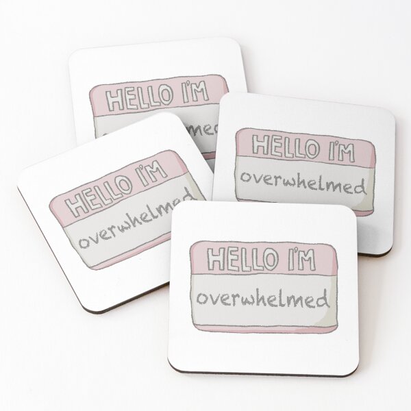 Item preview, Hello I’m Overwhelmed designed and sold by Zephyr-Studio.