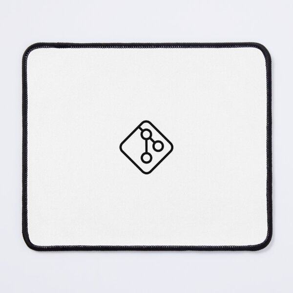 Item preview, git black logo sticker designed and sold by developerfriday.