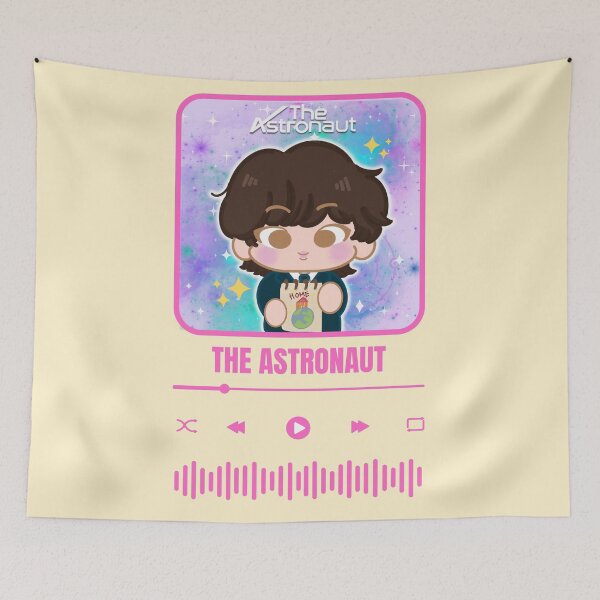 Item preview, Kawaii Cute BTS Jin The Astronaut Superdeformed Jinnie Music player designed and sold by jmicasa.