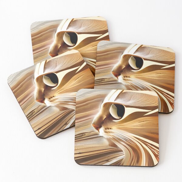 Item preview, Cat in wood designed and sold by Gus Wolvius.