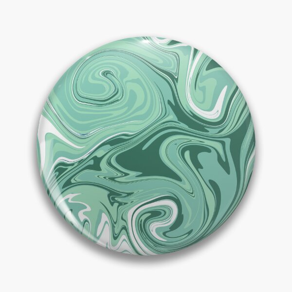 Item preview, Retro Green Spring Abstract Clock designed and sold by AzatZakarian.