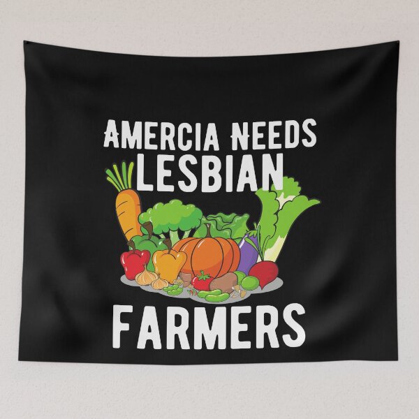 Item preview, America Needs More Lesbian Farmers Tshirt and Gifts designed and sold by malek24.