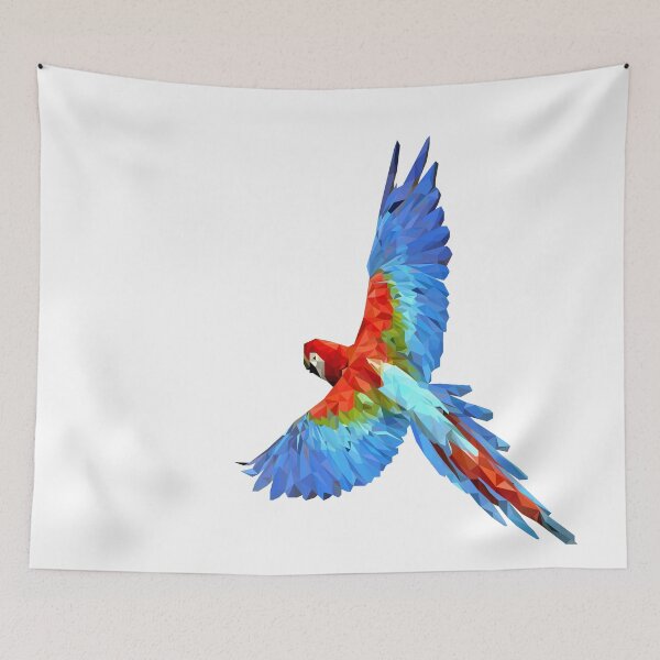 Item preview, Parrot Low poly designed and sold by krisztinaart.