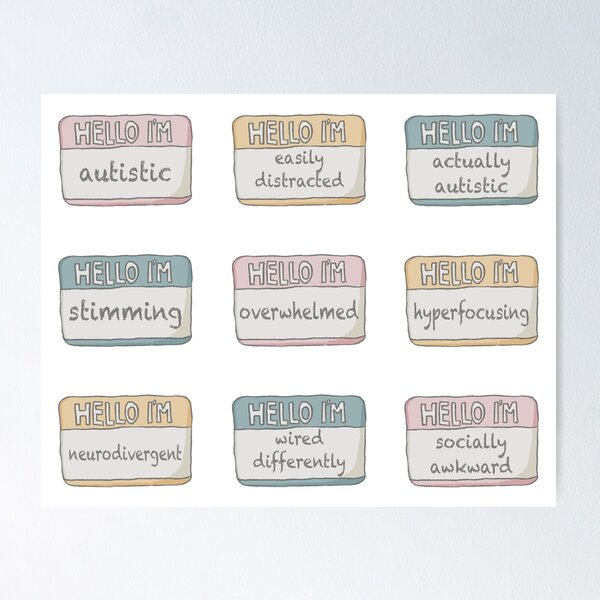 Item preview, Neurodivergent Pack designed and sold by Zephyr-Studio.