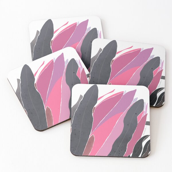Item preview, Graphic Protea left designed and sold by ArtOfSmallJoys.