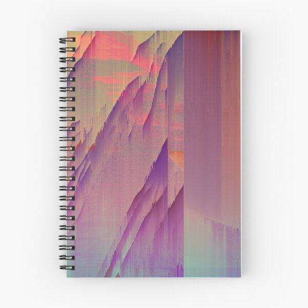 Item preview, Retro Glitch Wave Blast - Glitch Art Print designed and sold by burning.