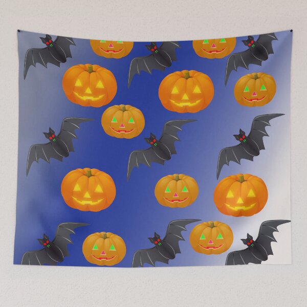 Item preview, Bats & Pumpkin  designed and sold by BrianUK.