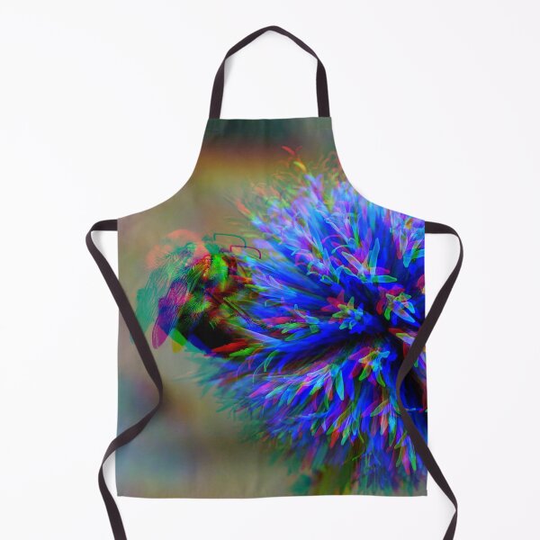 Item preview, Psychedelic Bee On A Purple Flower designed and sold by Stonio.
