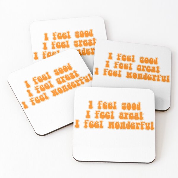Item preview, I feel good, I feel great, I feel wonderful  designed and sold by froggyleggs.