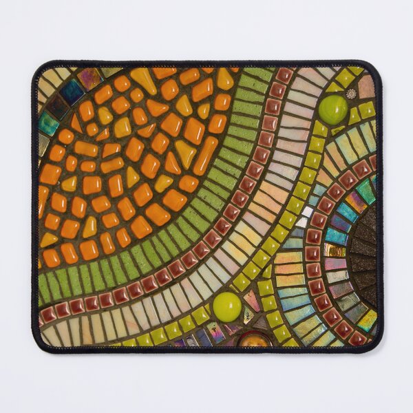 Item preview, Abstract glass mosaic pattern designed and sold by Adriana Zoon.